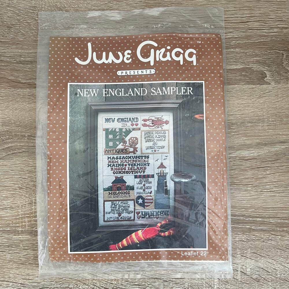 June Grigg New England Sampler Cross Stitch Kit CSS - Picture 2 of 3